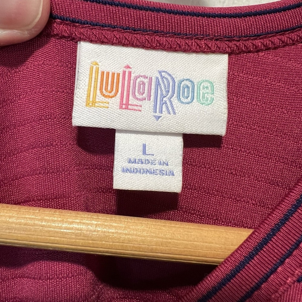 LuluRoe Dress Amelia Size Large - Picture 6 of 12